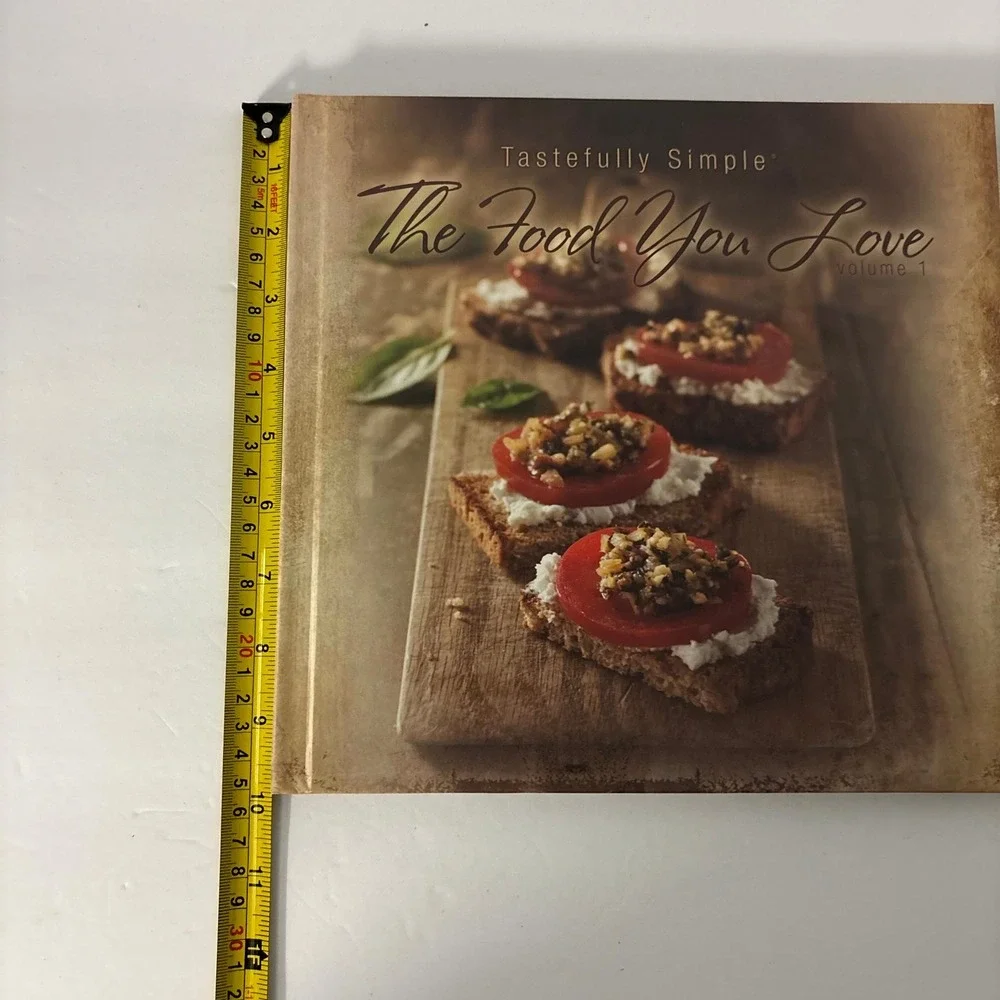 Tastefully Simple The Food You Love Vol 1 Hardcover Cookbook Recipes 2008